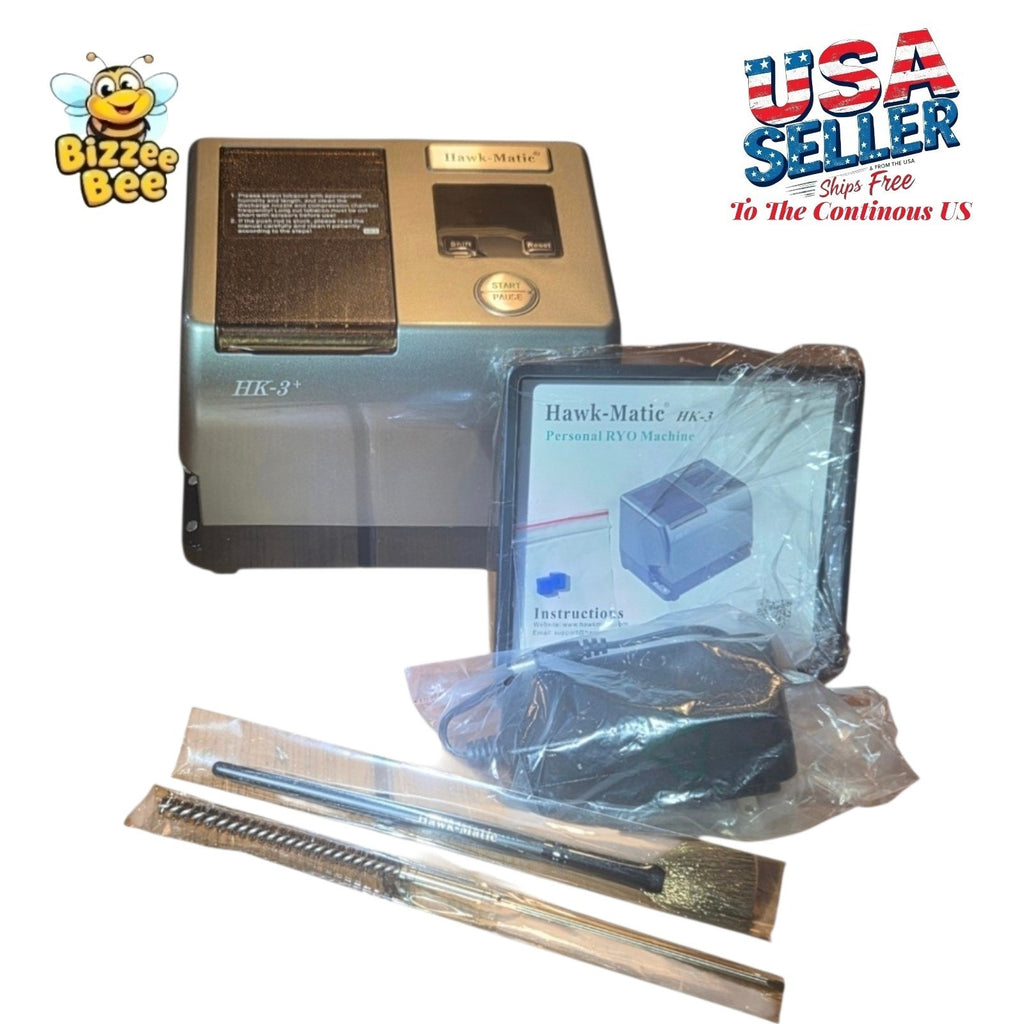 Hawk-Matic HK3+ Automatic Electric Cigarette Injector Machine Roller VG