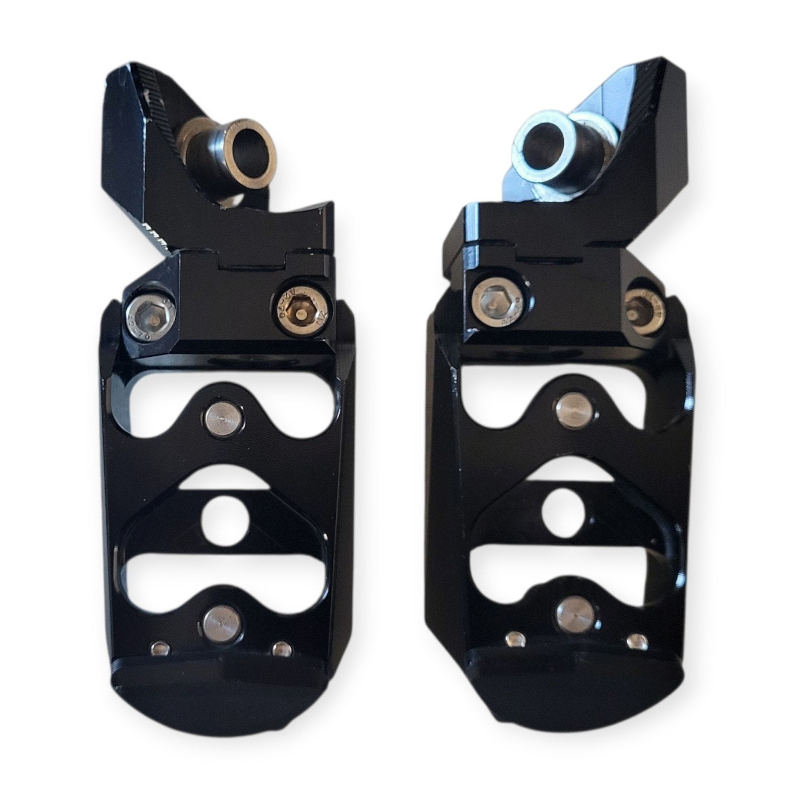 Chaoouyue Motorcycle Aluminum Adjustable Foot Pegs Compatible with BMW