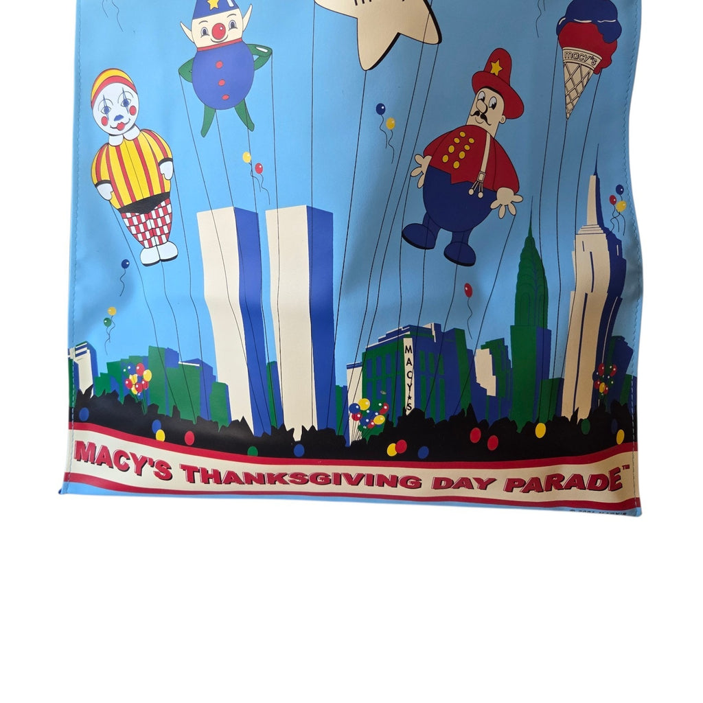 2001 Macy's 75th Thanksgiving Parade Tote - World Trade Center Background - New