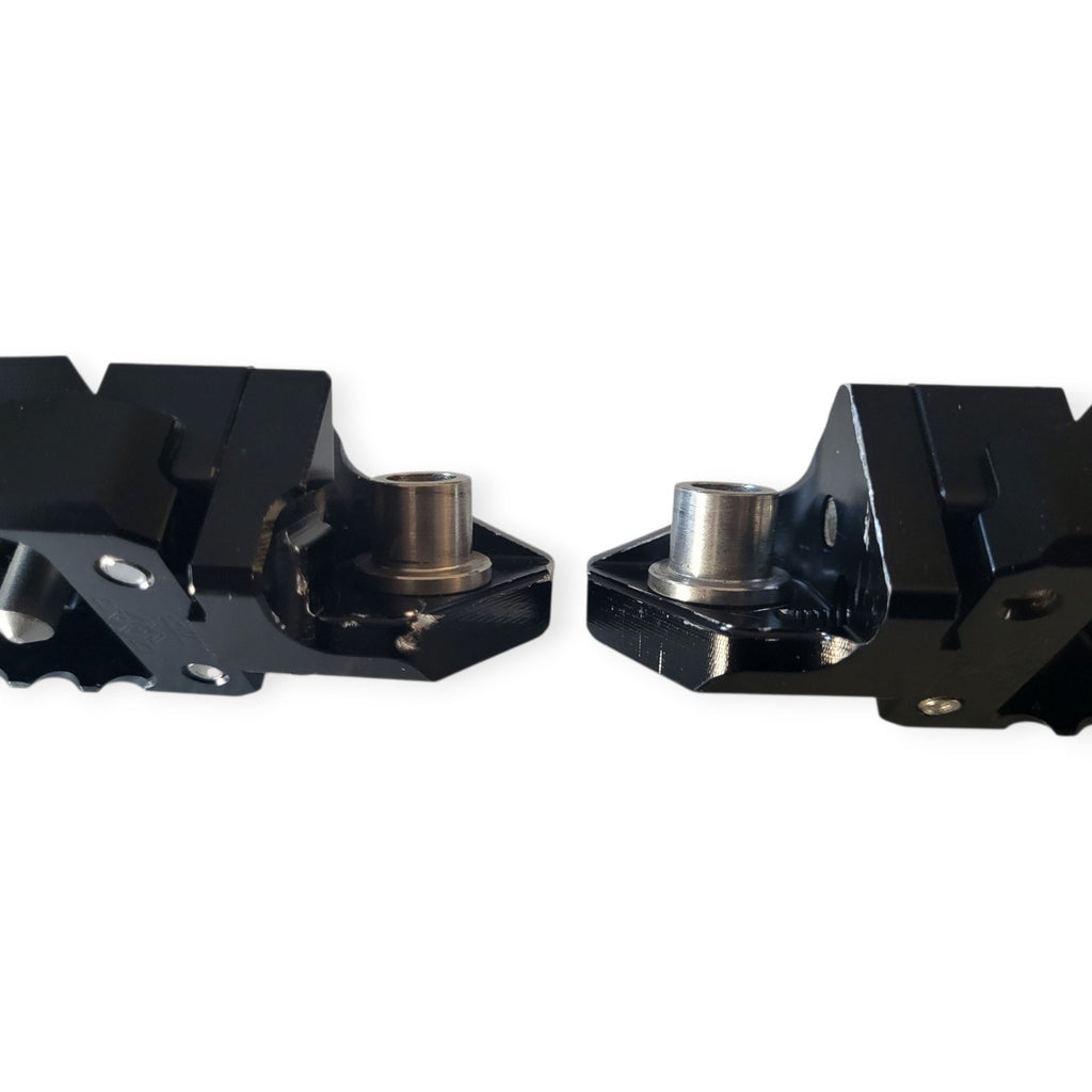 Chaoouyue Motorcycle Aluminum Adjustable Foot Pegs Compatible with BMW