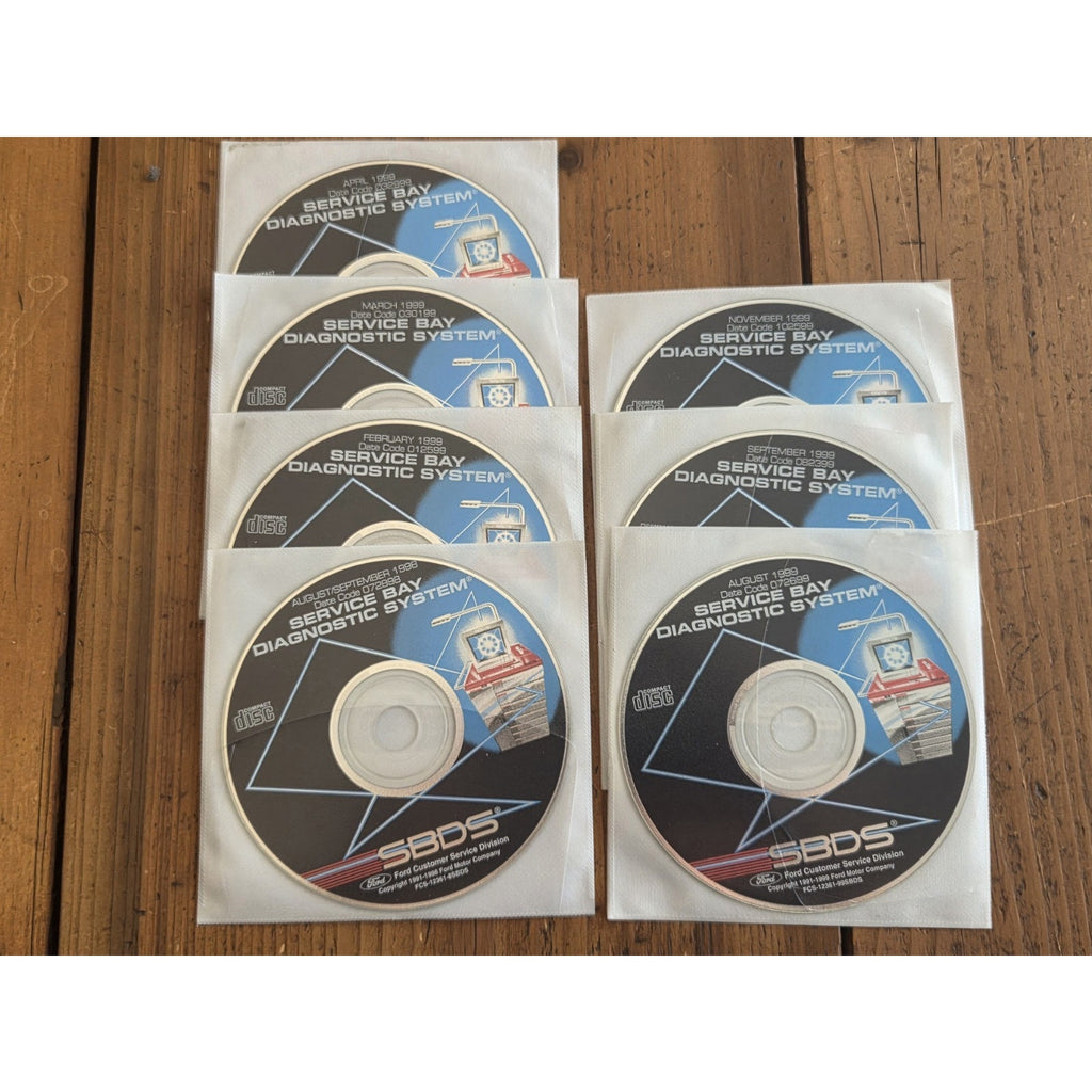 186 - Ford Motor Car and Truck Digital Disc Manuals - Hard to Find
