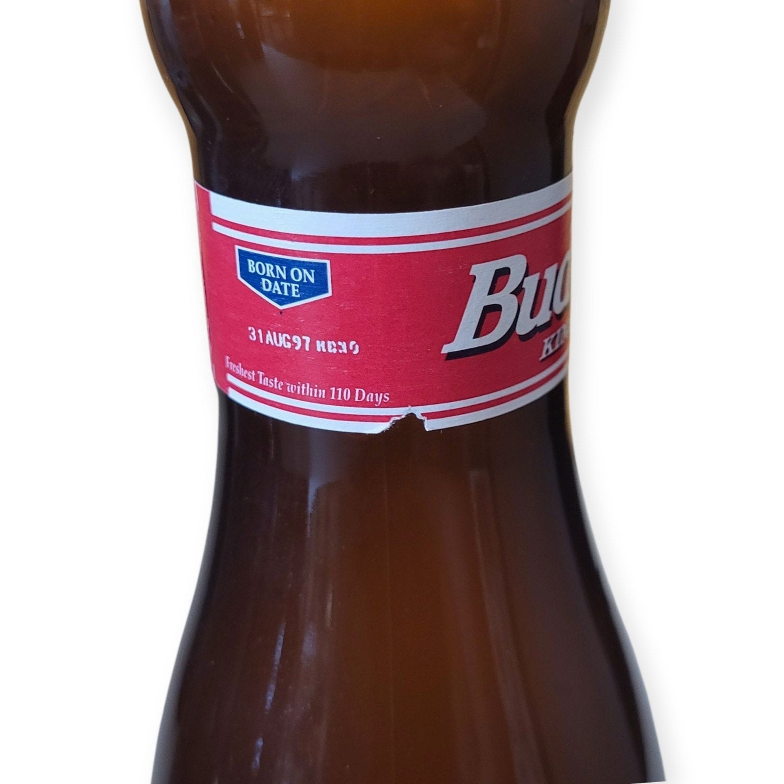 Vintage Complete Bowling Pin Set Budweiser & Bud Light Bottles - Born Aug 2007