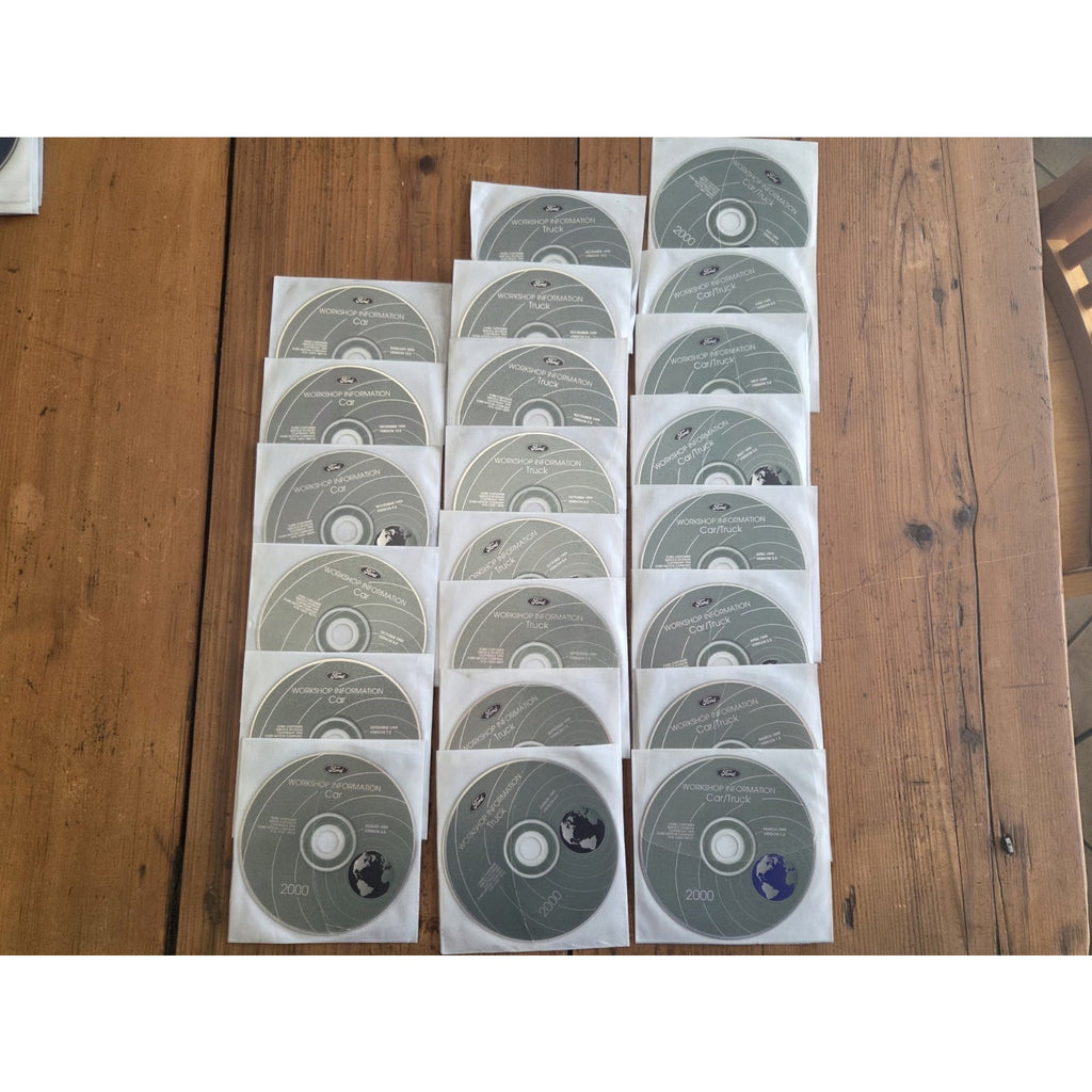 186 - Ford Motor Car and Truck Digital Disc Manuals - Hard to Find