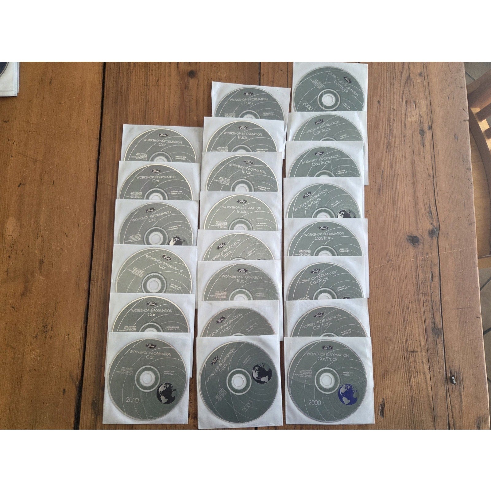 186 - Ford Motor Car and Truck Digital Disc Manuals - Hard to Find