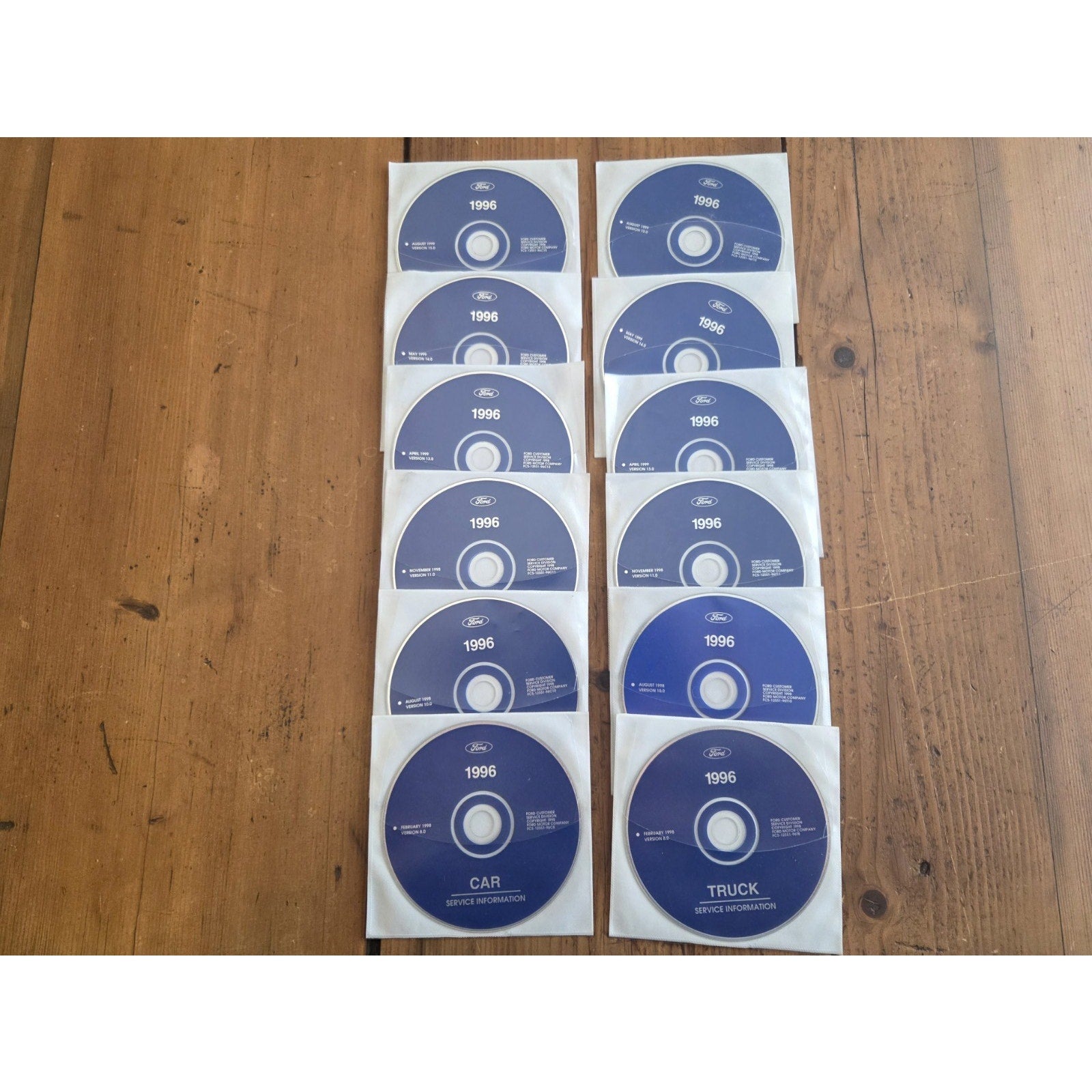 186 - Ford Motor Car and Truck Digital Disc Manuals - Hard to Find
