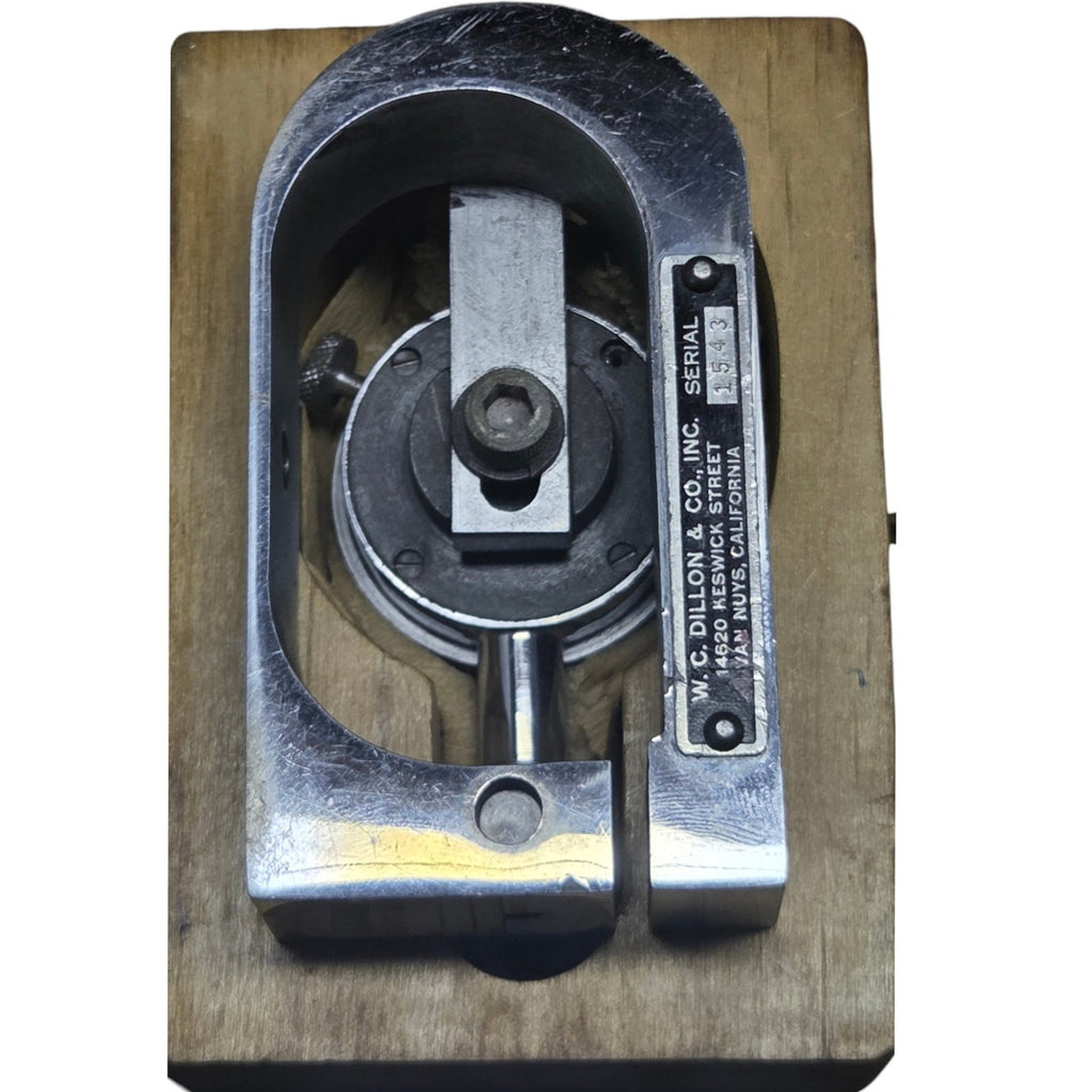 Dillon Set Tension and Force Gauge in Wooden Box