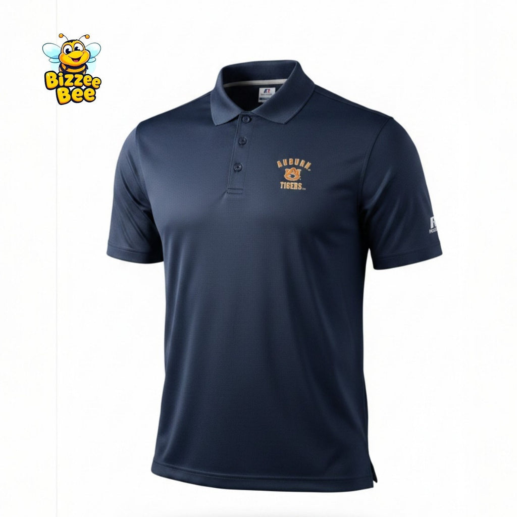 Auburn Tigers Polo Russell Athletic Dri Power Small