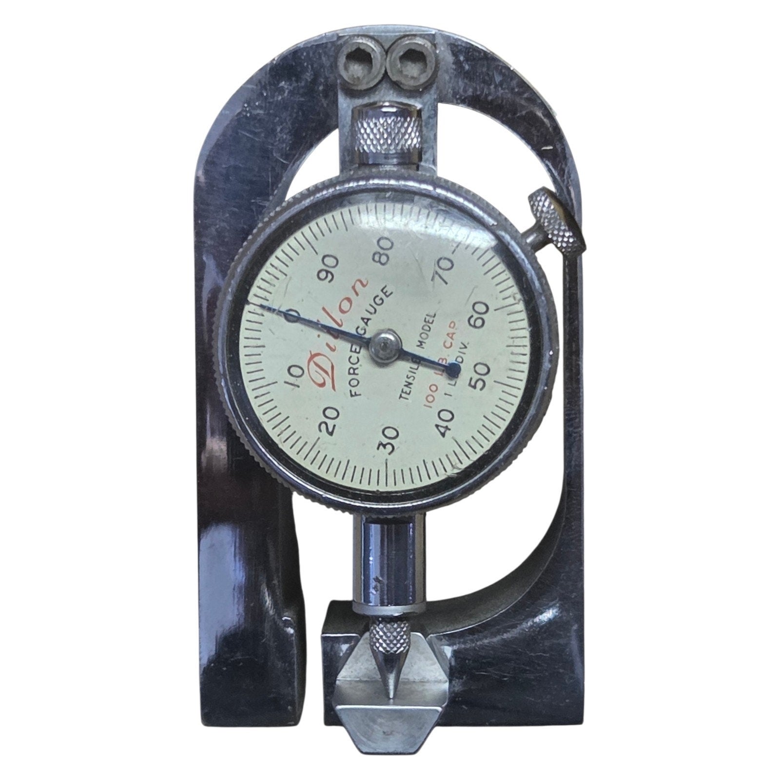 Dillon Set Tension and Force Gauge in Wooden Box