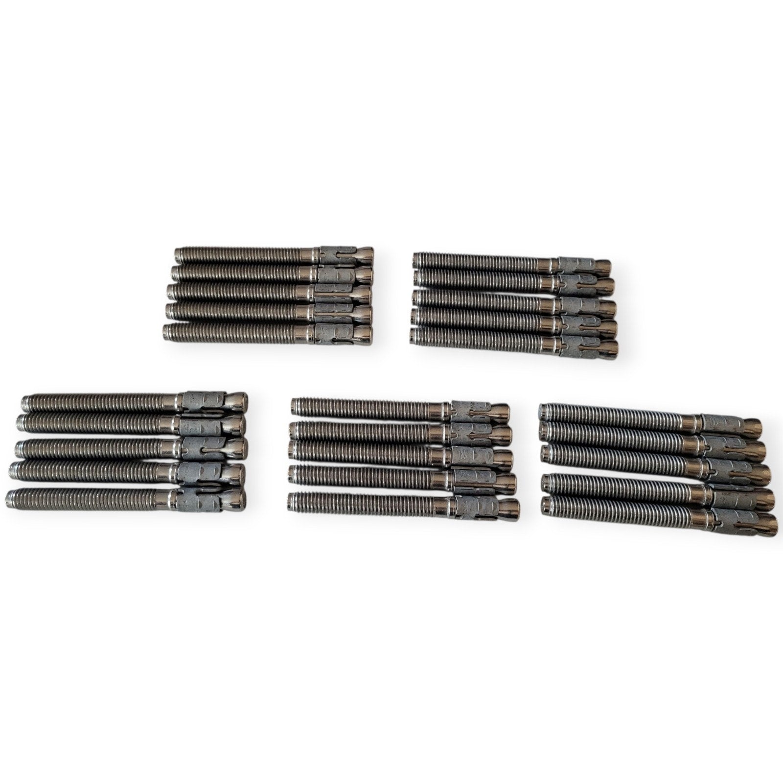 1/2" x 4-3/4" 304 Stainless Strong Bolt 2 Wedge Anchor STB2-504344SS QTY 25