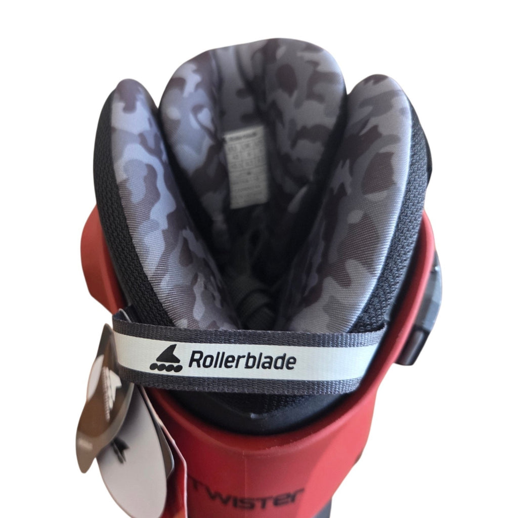 ROLLERBLADE Twister 110 Black/Red Skates Size 9/9.5 US