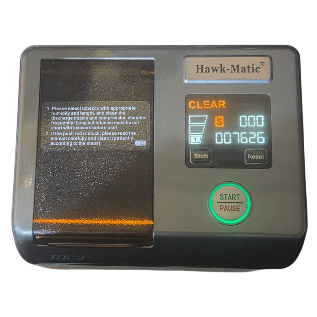 Hawk-Matic HK3+ Automatic Electric Cigarette Injector Machine Roller VG