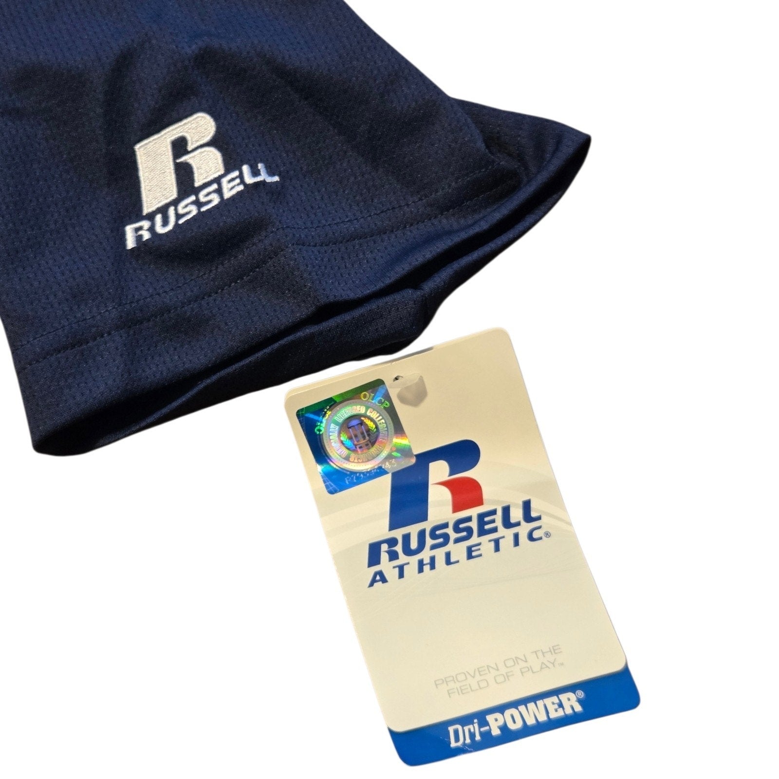Auburn Tigers Polo Russell Athletic Dri Power Small
