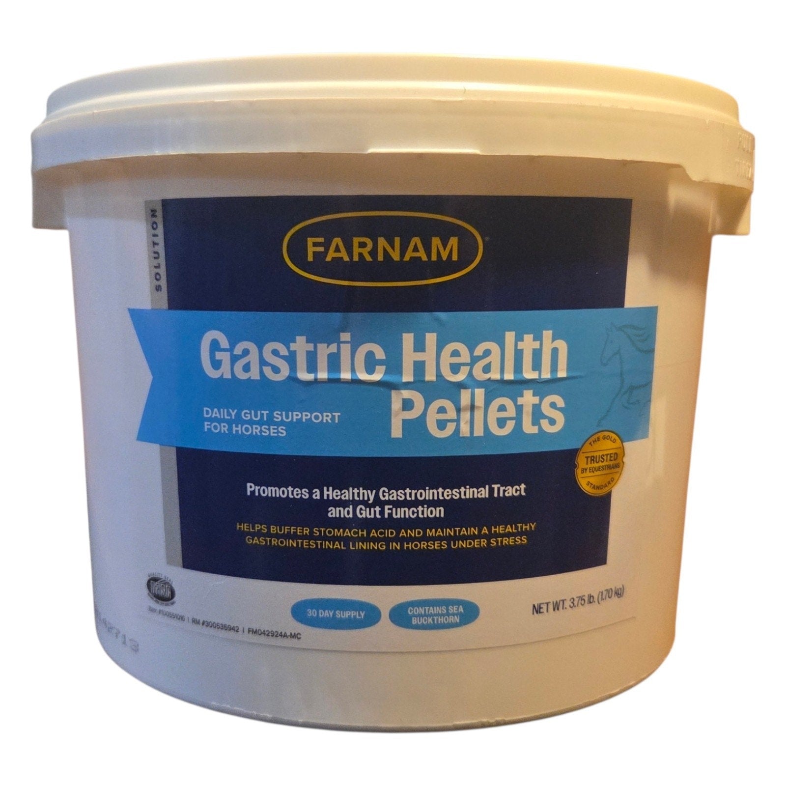 *NEW* Farnam Gastric Health Pellets 30 Day Supply 3.75lb Digestive Support 09/27