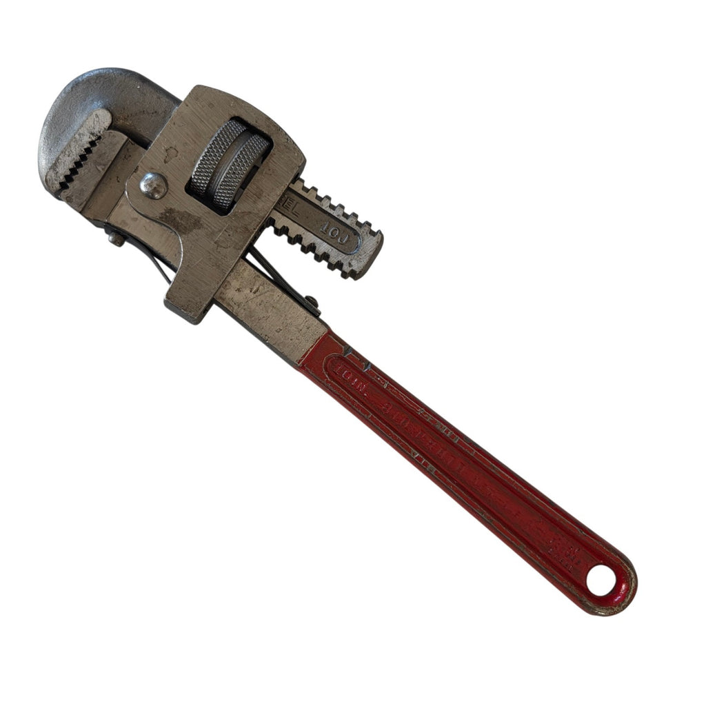 Set of 2 - Vintage 814 Proto 14" & 810 Proto 10" Pipe Wrench Drop Forged Steel