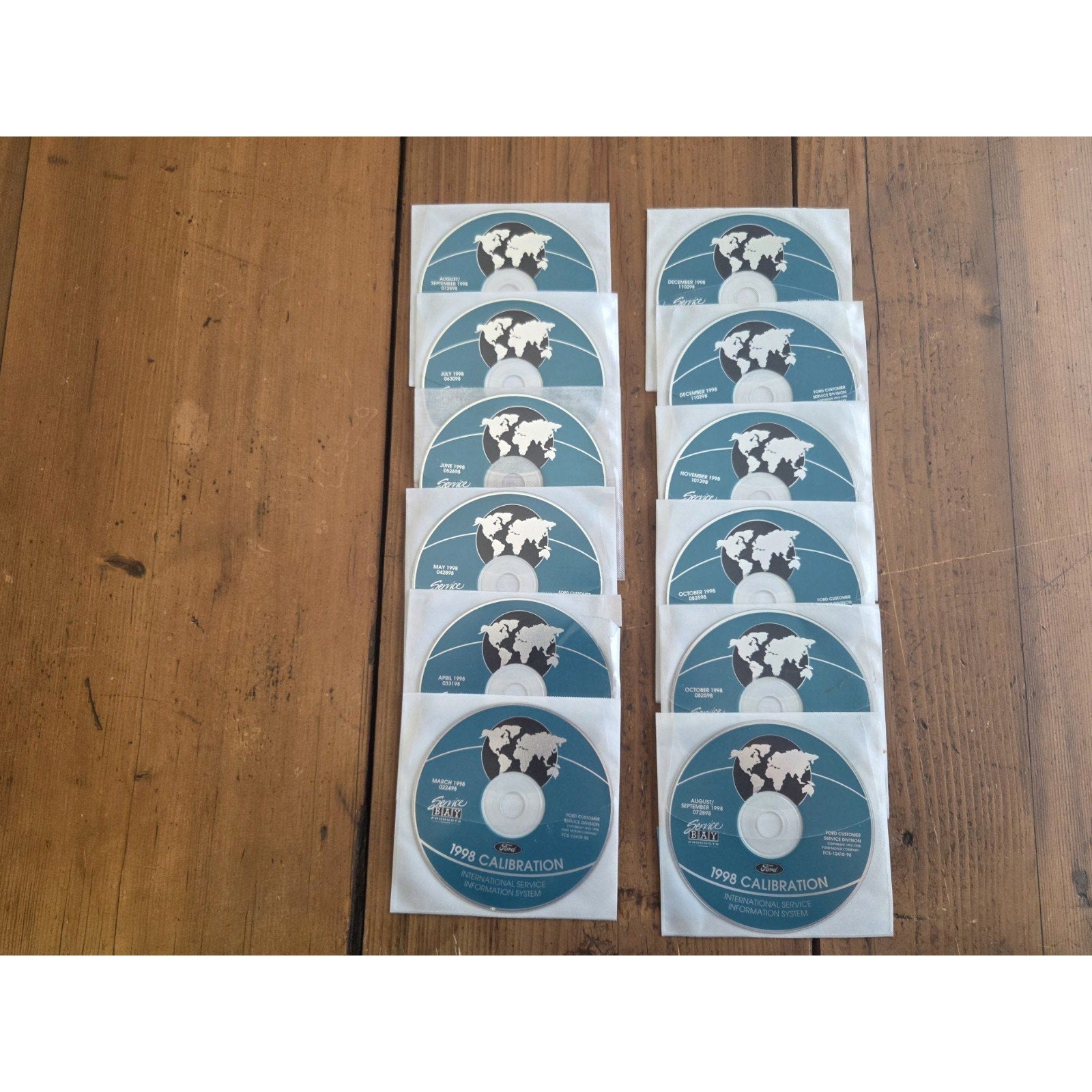 186 - Ford Motor Car and Truck Digital Disc Manuals - Hard to Find