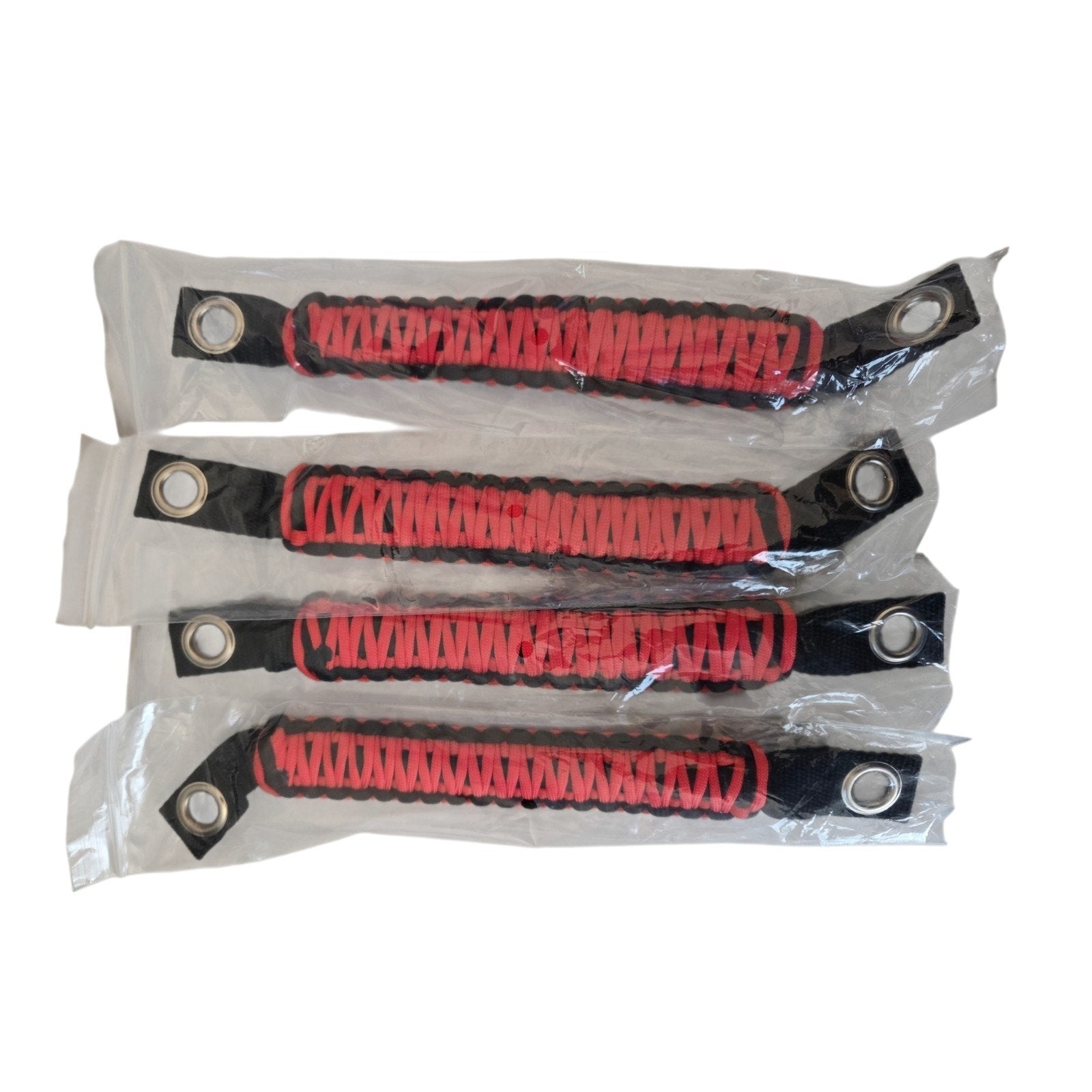 Set of 4 Paracord Grab Handles Compatible with Wrangler JK JKU JL JLU JT