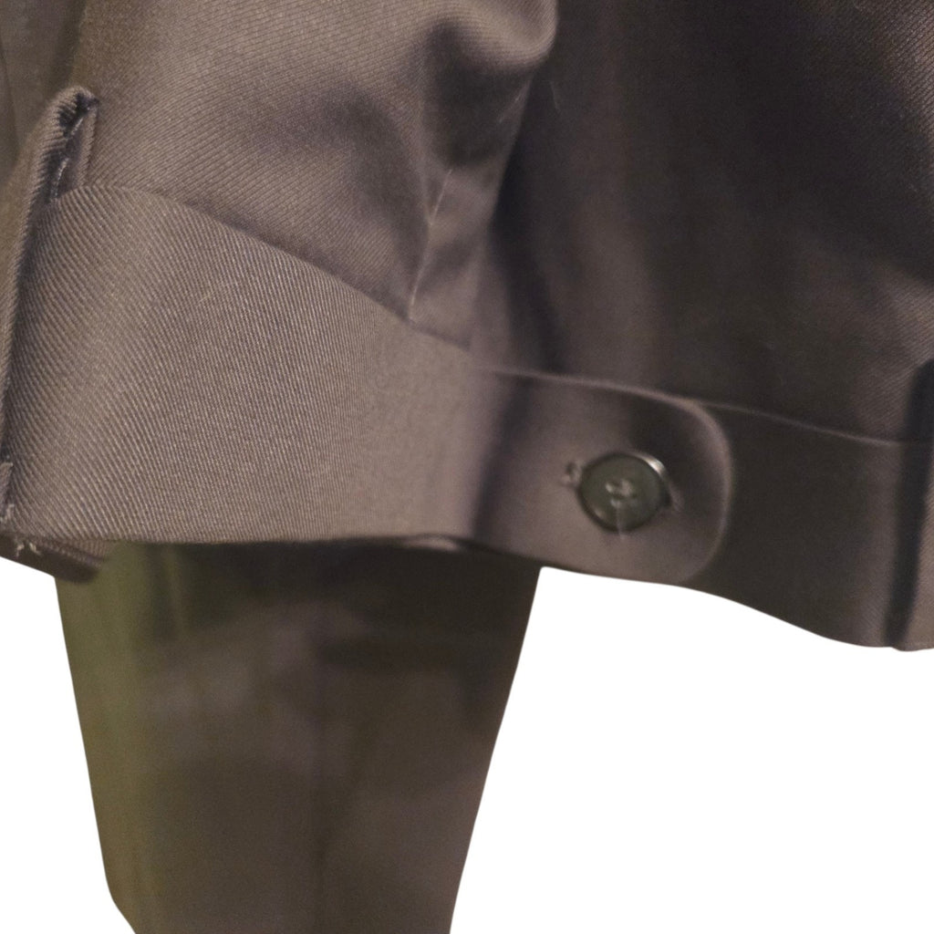 New Pierre Loren Olive Color 2 Piece Suit Blazer & Pant Size 44L/39W
