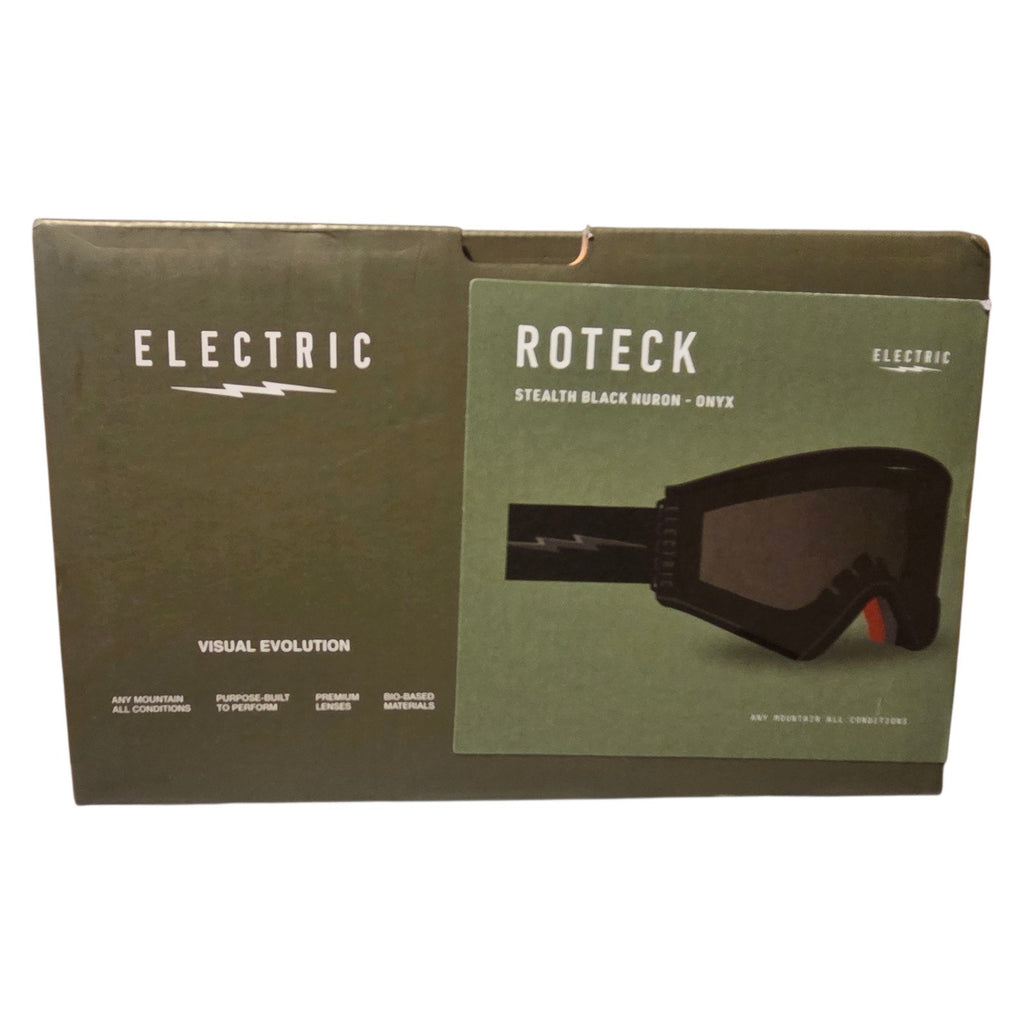 Electric Roteck Goggles Stealth Black Nuron Onyx