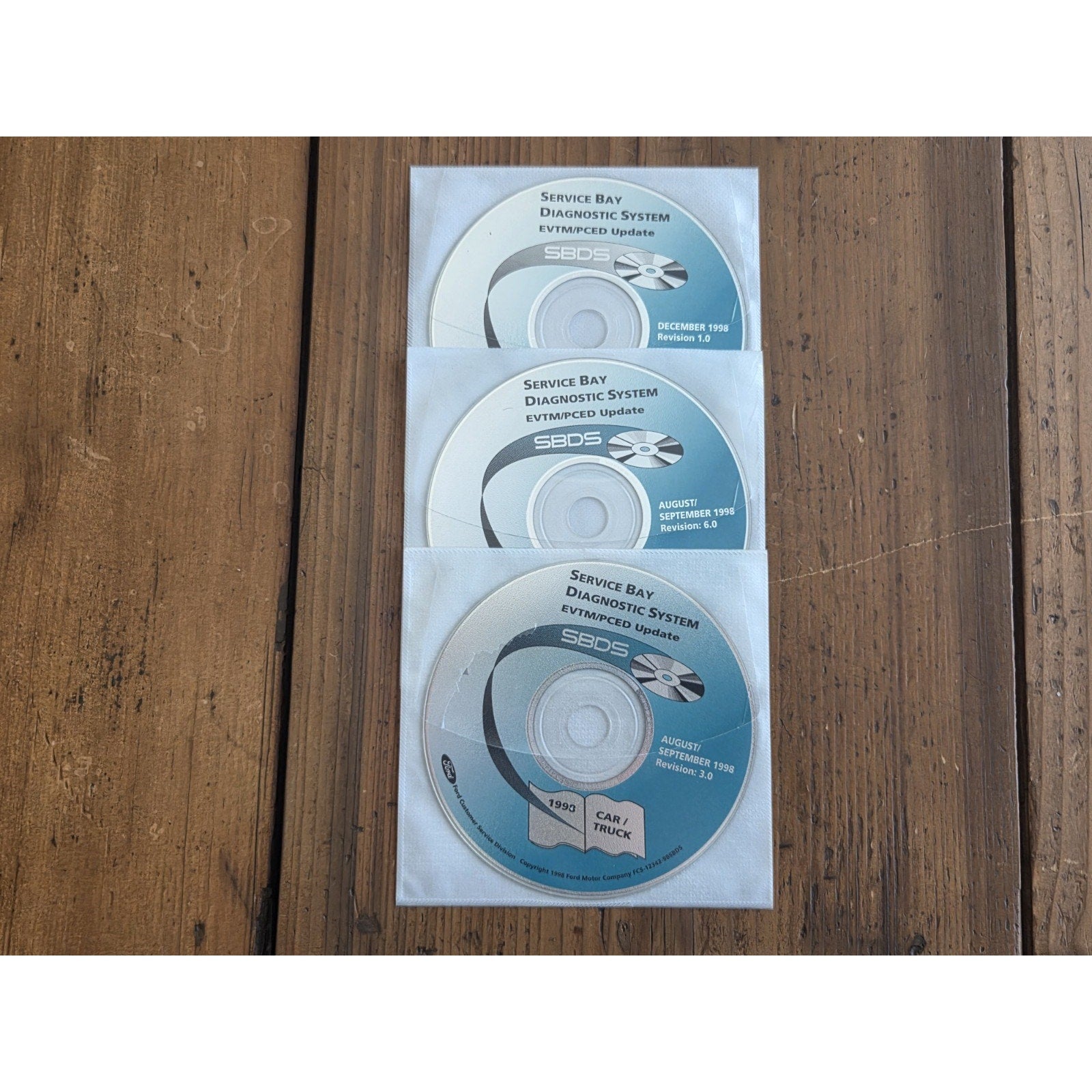 186 - Ford Motor Car and Truck Digital Disc Manuals - Hard to Find