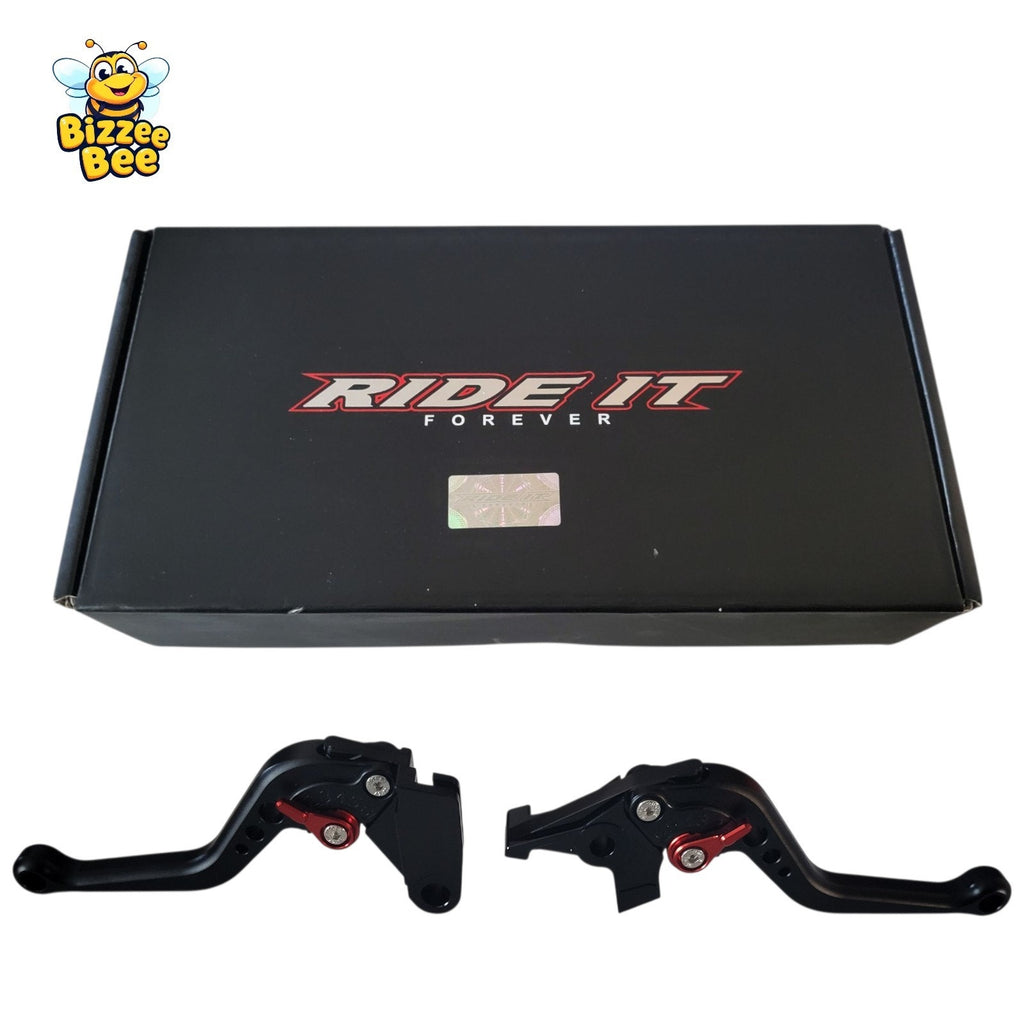 RIDE IT FOREVER Short Brake and Clutch Lever for Kawasaki Ninjas - SEE DESC. LN