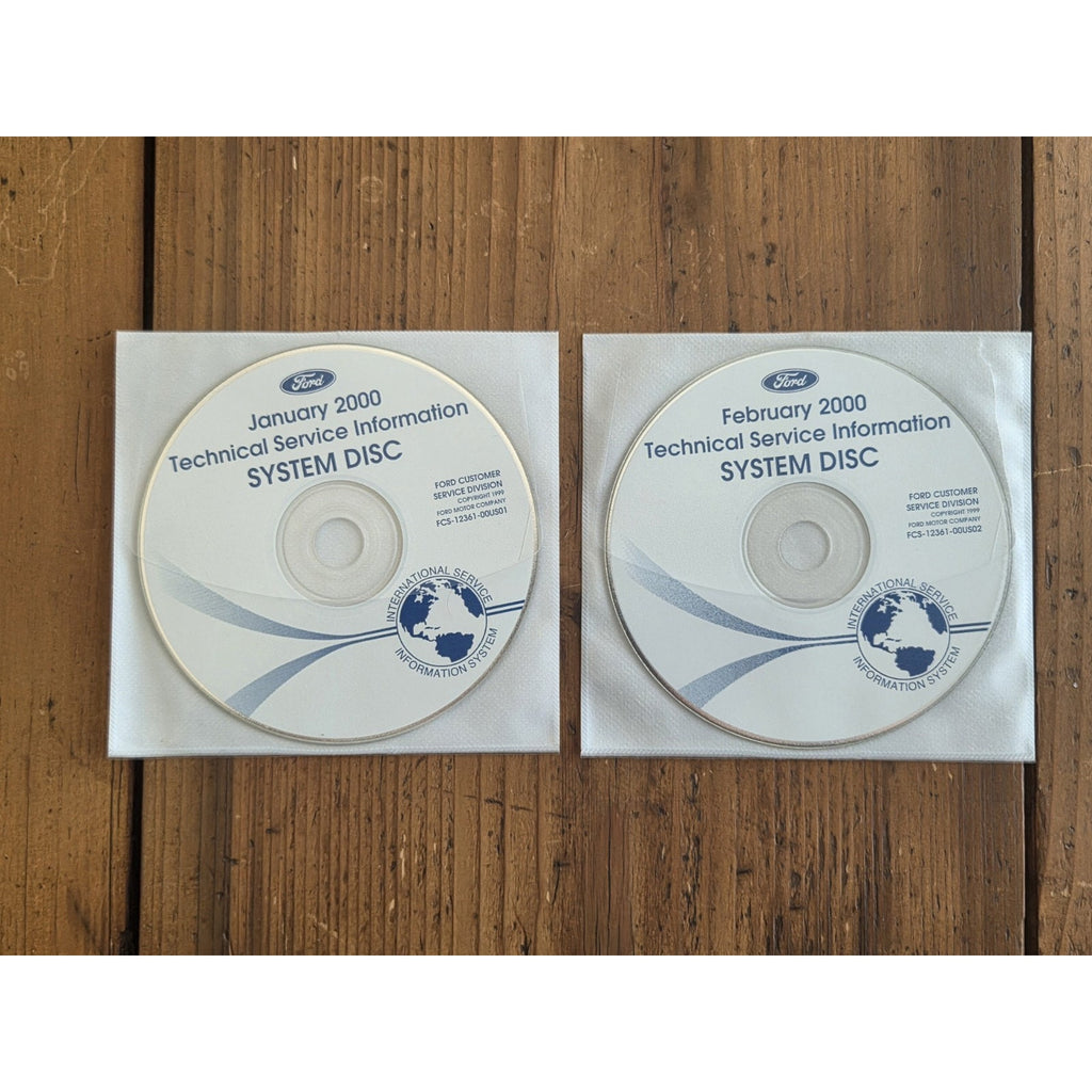 186 - Ford Motor Car and Truck Digital Disc Manuals - Hard to Find