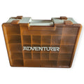 Rare 80s Flambeau Adventurer Vintage Double Sided Fishing Tackle Box Hardcase