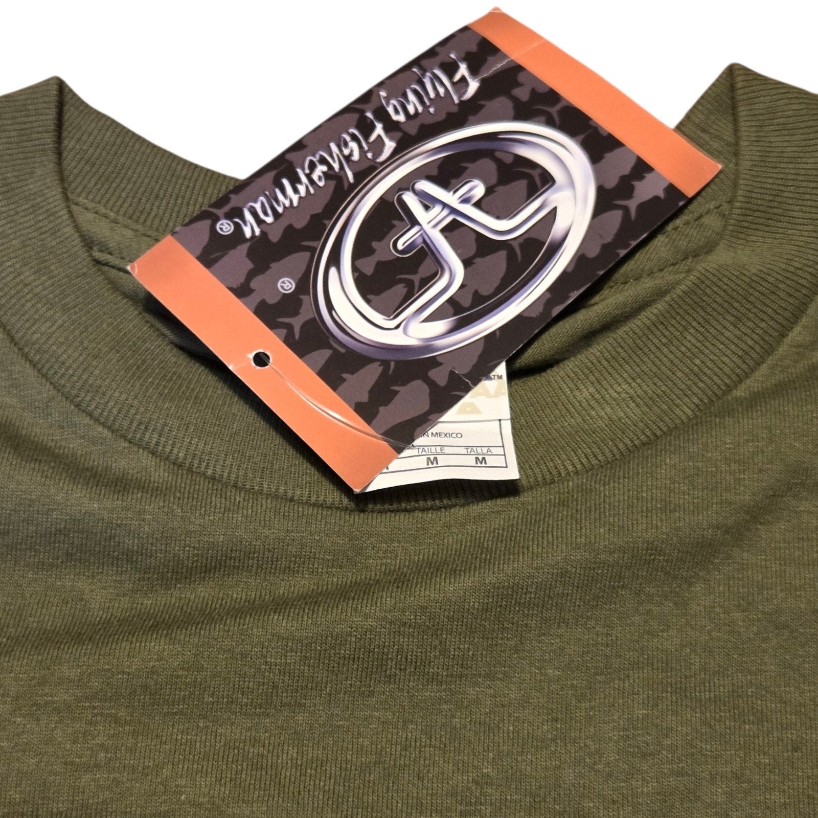 Flying Fisherman Shirt Midnight Angler Medium