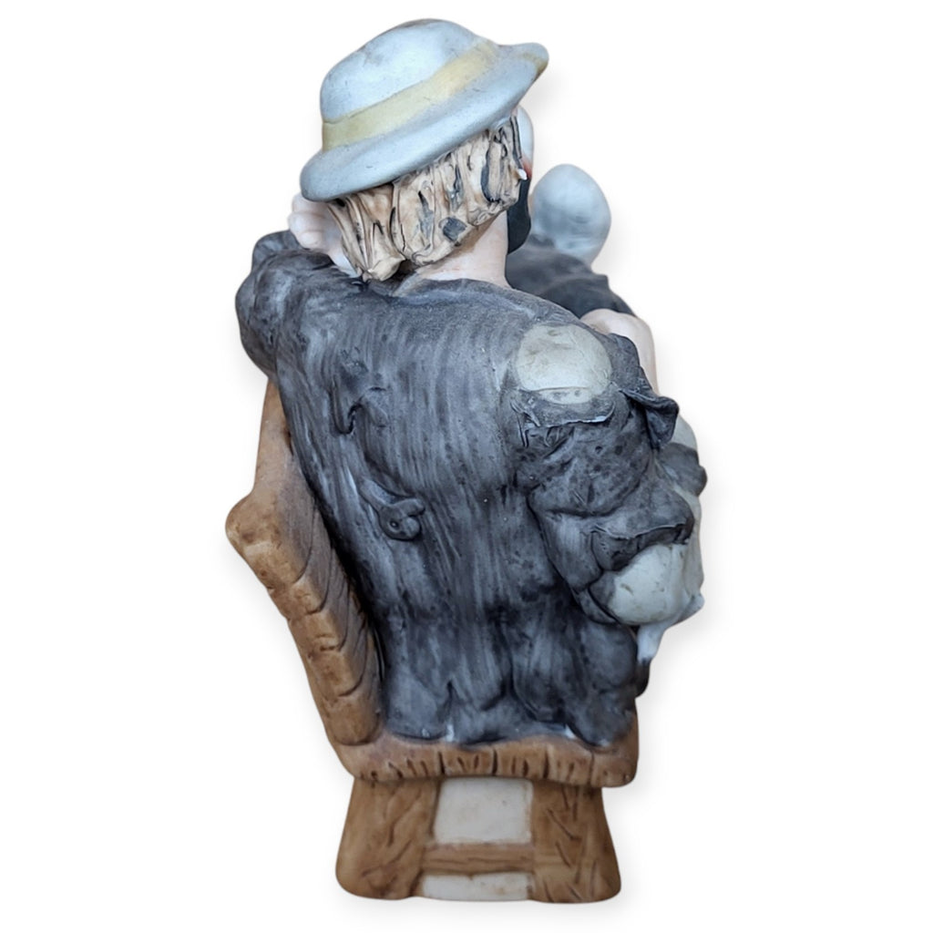 Set of 2 - Emmett Kelly JR Sad Clown Miniature Hand Signed Limited Edition Rare