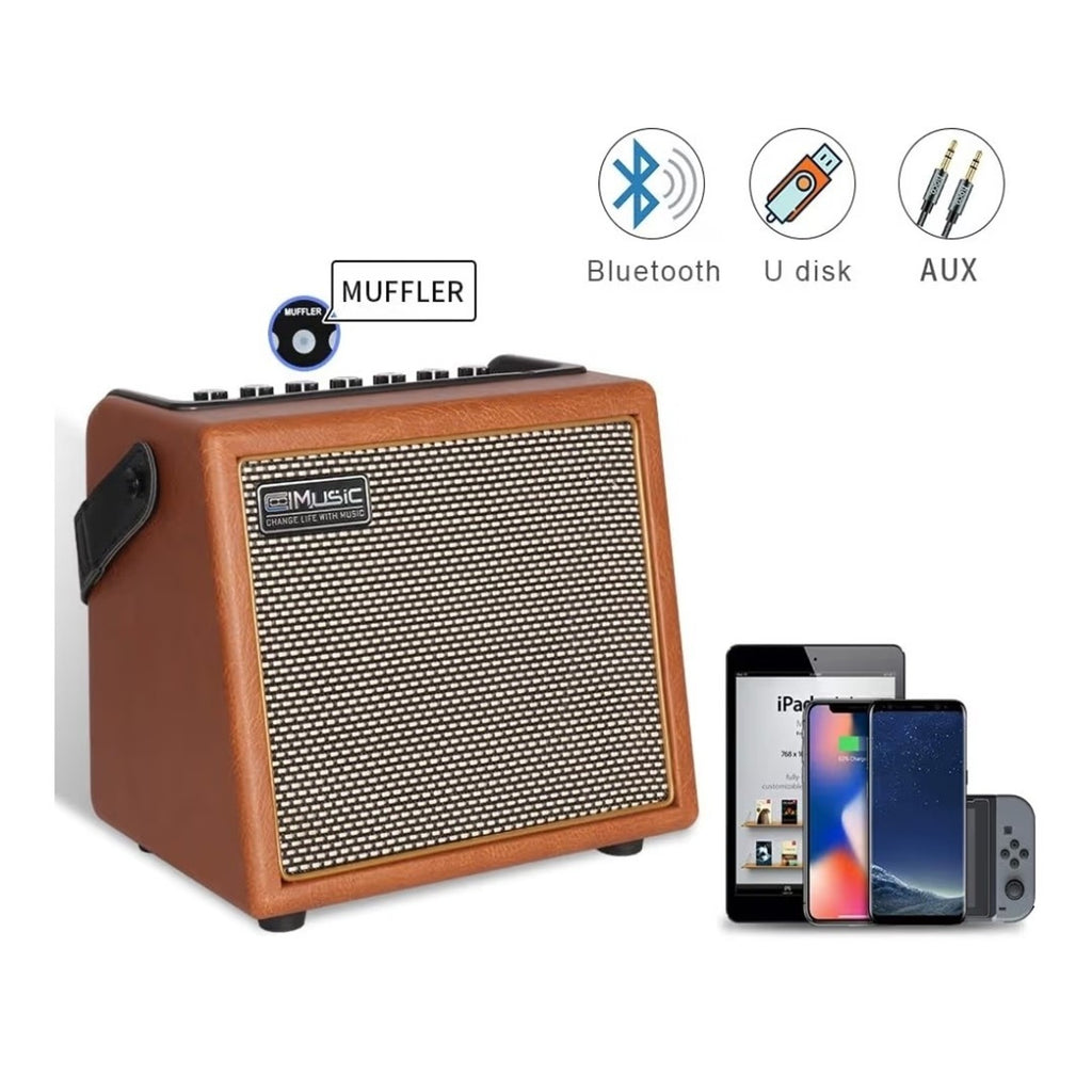 Coolmusic Professional Karaoke Machine with 1 Microphone, Portable Bluetooth ...