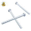 HROMIGRY 3/4" x 6" Concrete Screws Concrete Anchor Bolts, Zinc Plated - 9 Pieces