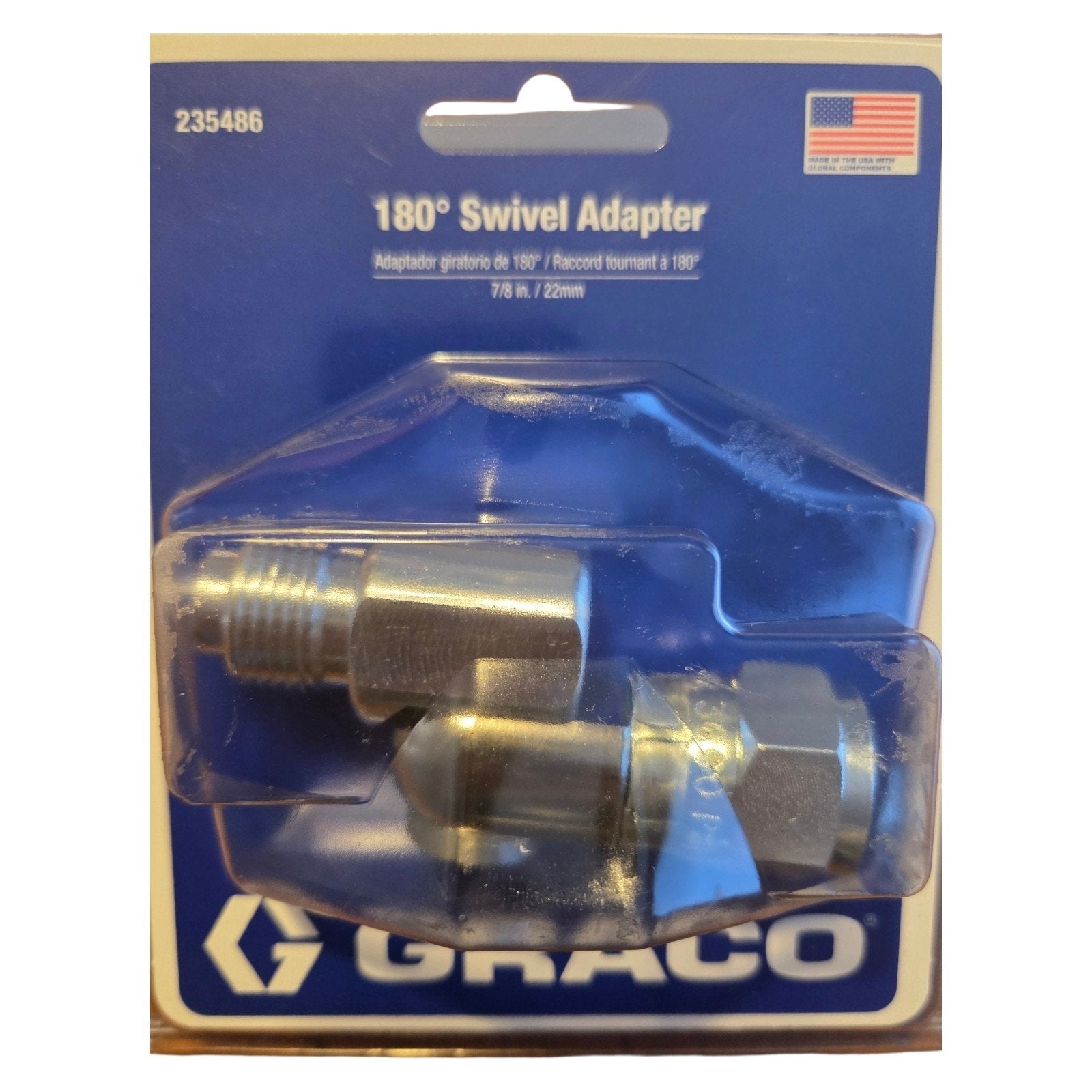 Brand New Graco 180 Degree Swivel Adapter 235486