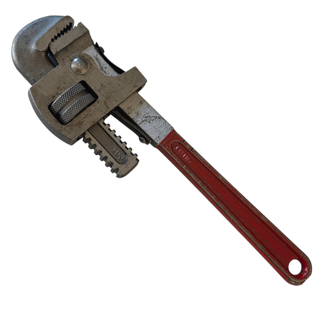 Set of 2 - Vintage 814 Proto 14" & 810 Proto 10" Pipe Wrench Drop Forged Steel