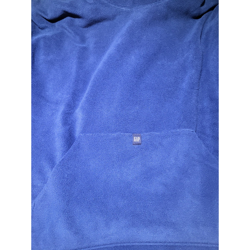 Size XL - Men's Yeezy Gap Designed By Balenciaga Polar Fleece Dark Blue Hoodie