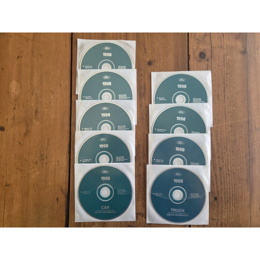 186 - Ford Motor Car and Truck Digital Disc Manuals - Hard to Find