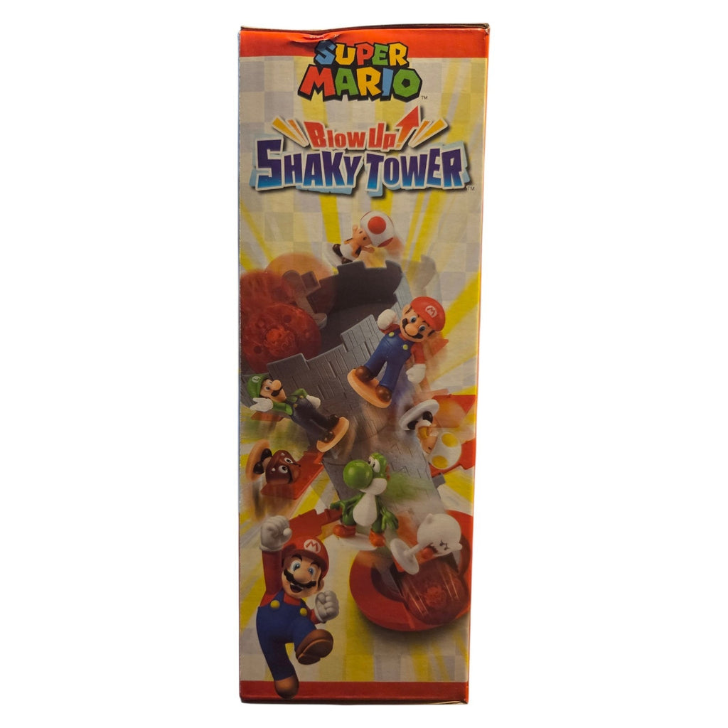 Games Super Mario Blow Up! Shaky Tower Balancing Game -Tabletop Skill & Strategy