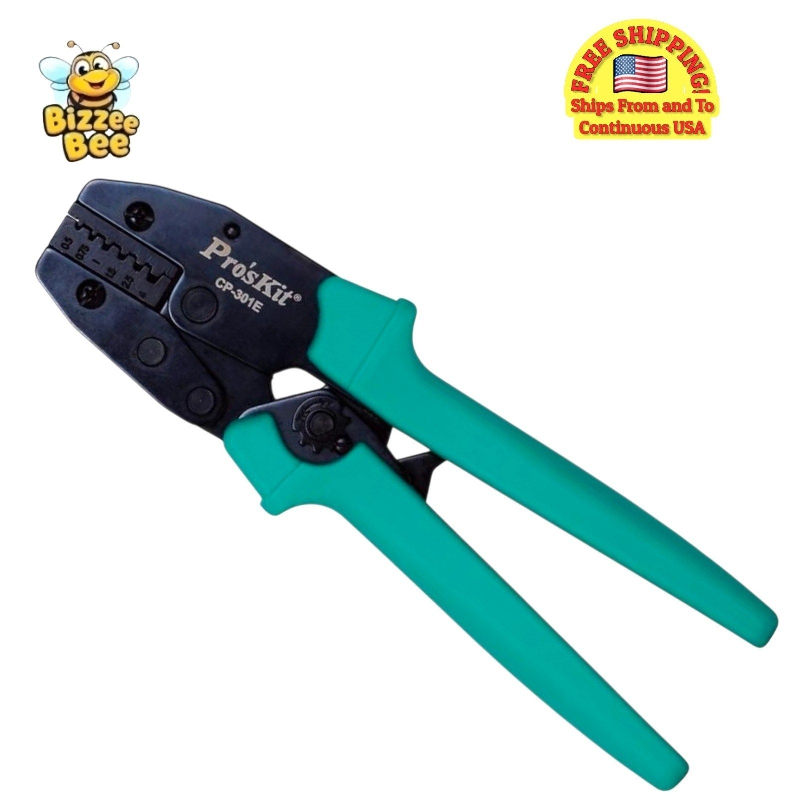 CP-301E European Terminal Ratchet Crimping Pliers Electronic Terminal Pliers