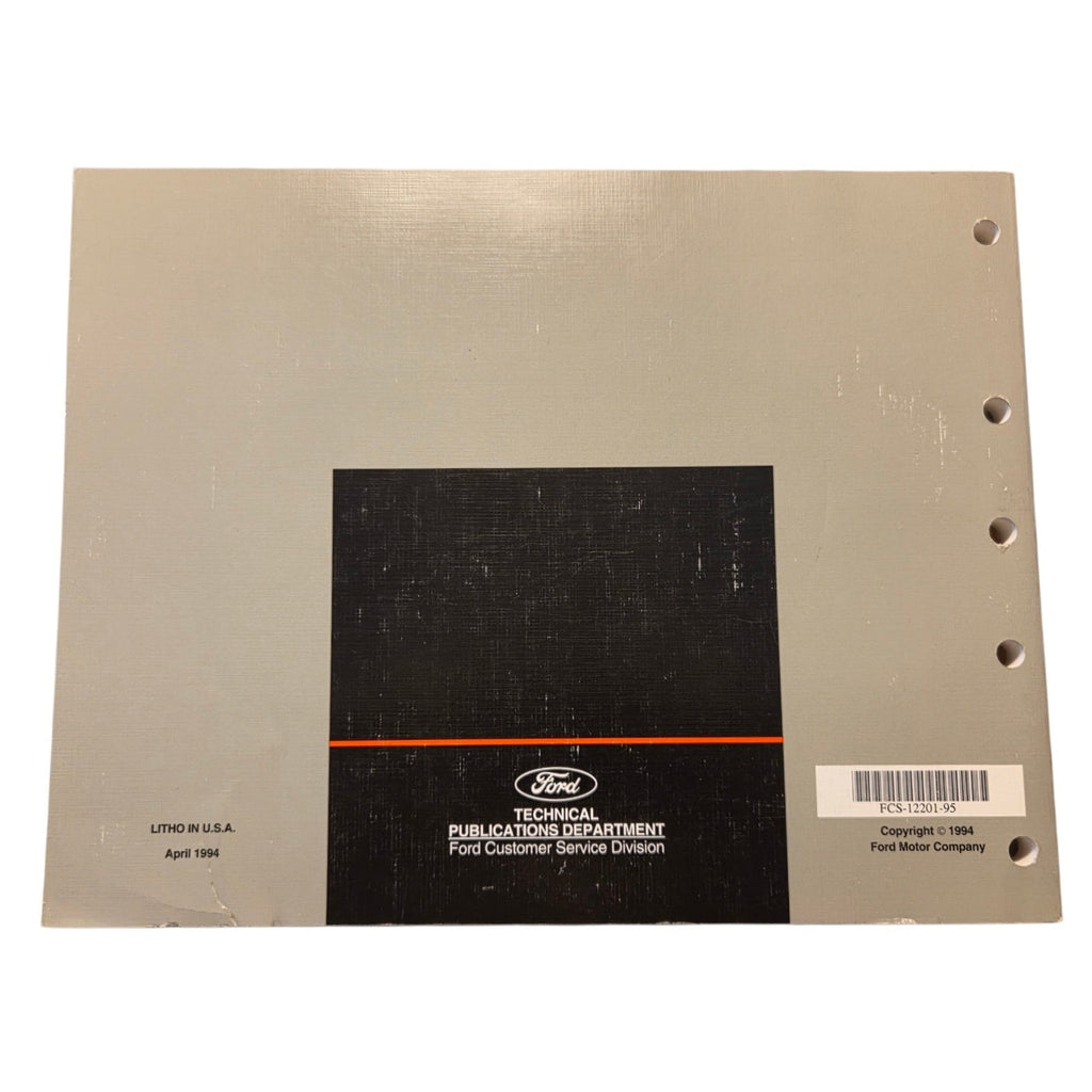 1995 Ford F/B-700 & F-800 & FT-900 Electrical & Wiring & Vacuum Trouble Shooting