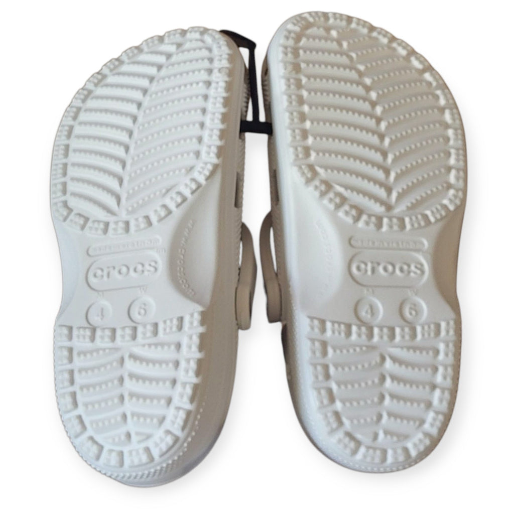 CROCS 10001-2Y2 CLASSIC CLOG WHITE SIZE M4/W6