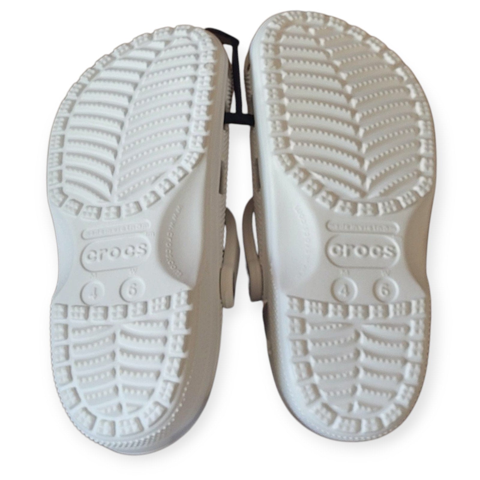 CROCS 10001-2Y2 CLASSIC CLOG WHITE SIZE M4/W6