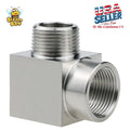 Stainless Steel 90° Street Elbow 3/4" NPT Male x 3/4" Female Pipe Fittings