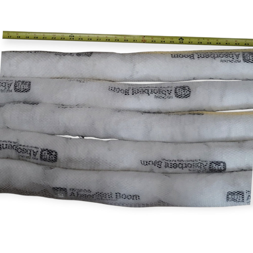 PIG Oil-Only Absorbent Boom 3" x 10' Set of 5