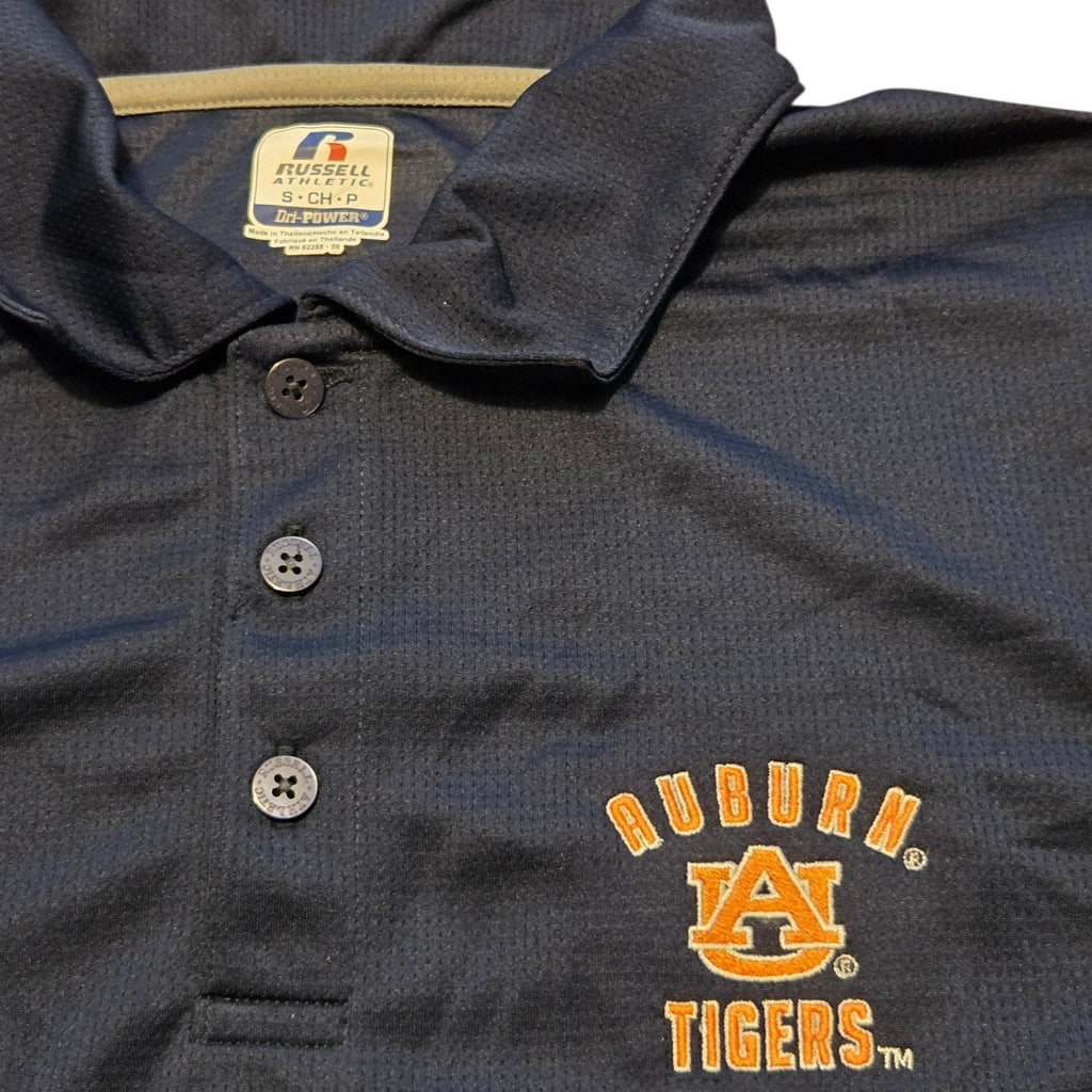 Auburn Tigers Polo Russell Athletic Dri Power Small