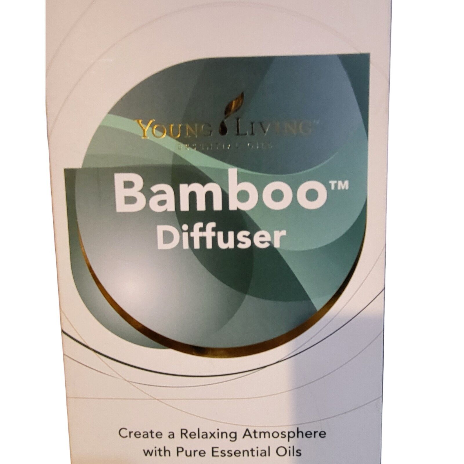 NEW IN BOX - Young Living Bamboo Diffuser With Pure Essential Oils