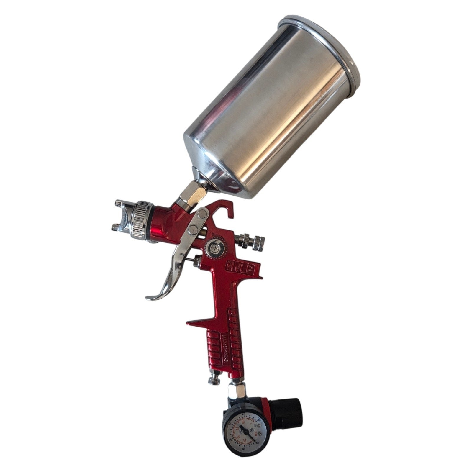 HVLP Air Paint Spray Gun Kits Gravity Feed Car Auto 1.4/1.7/2.0/2.5MM Nozzles