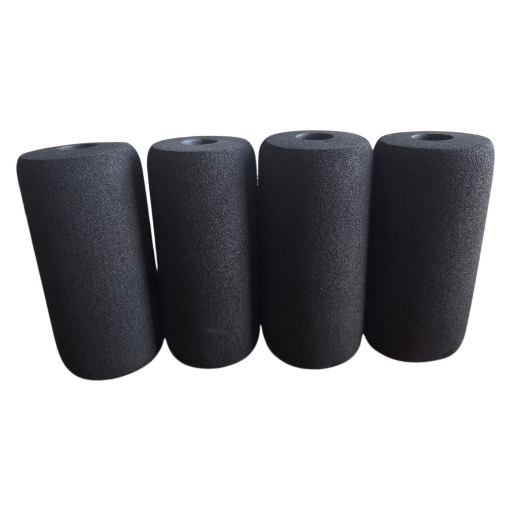 4 Pack Marcy Home Gym Foam Rollers 5.5" x 2.5" with 7/8" Expandable Openning