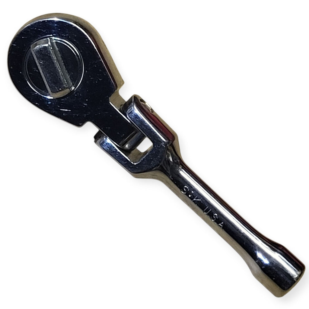 S-K USA 3/8" Drive Stubby Ratchet No 45178 VG - Hard to Find