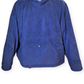 Size XL - Men's Yeezy Gap Designed By Balenciaga Polar Fleece Dark Blue Hoodie