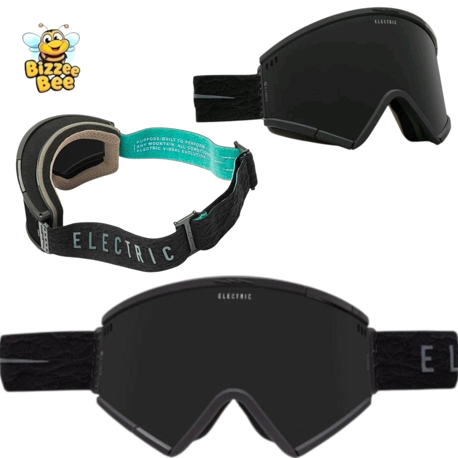 Electric Roteck Goggles Stealth Black Nuron Onyx