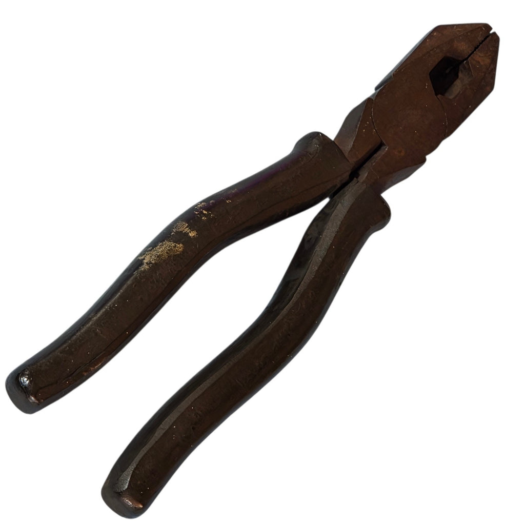 Vintage Utica USA Made Electrician Pliers Original Rubber Handles 3950-8 USA