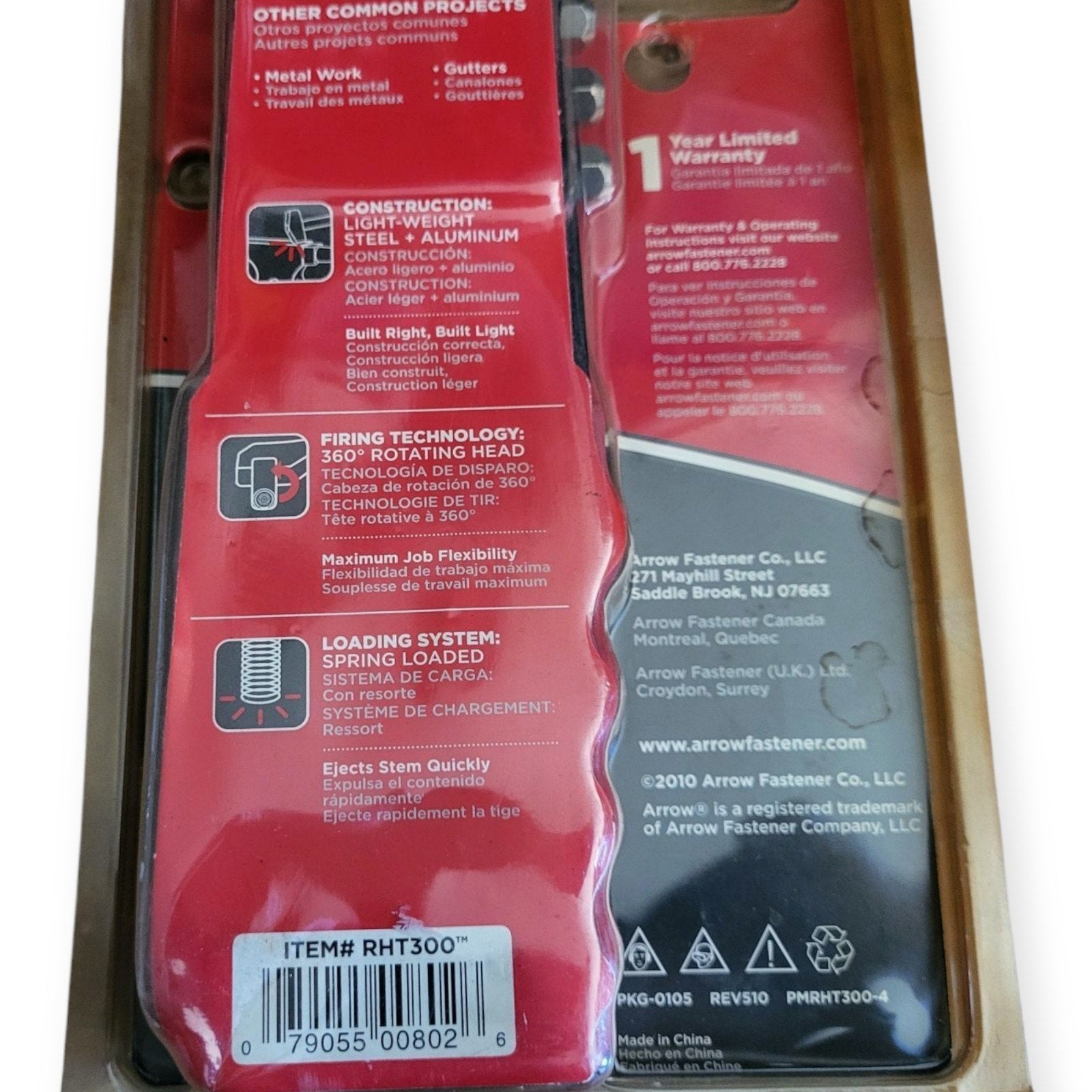 Arrow Fastener RHT300 Professional Fastening Rivet Tool